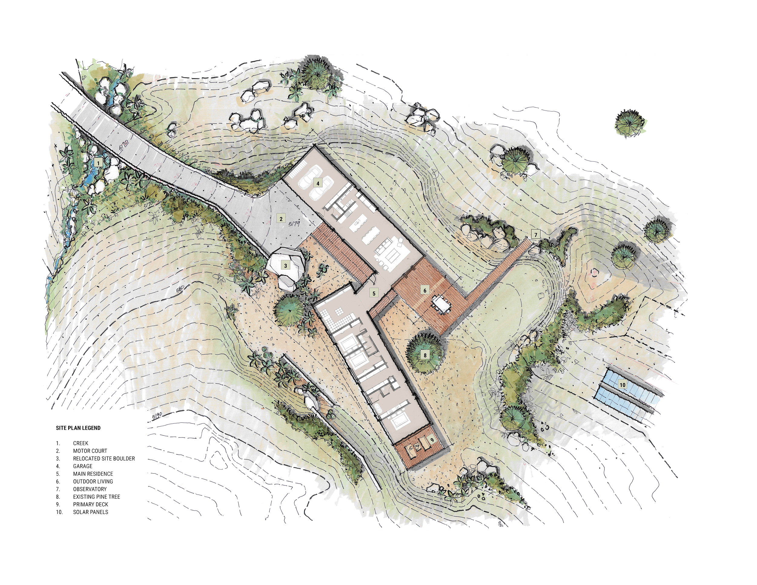 A well-designed living room